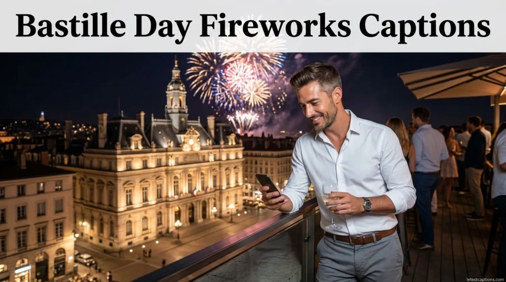 Bastille Day Fireworks Captions