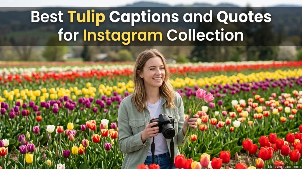 Best Tulip Captions and Quotes for Instagram Collection