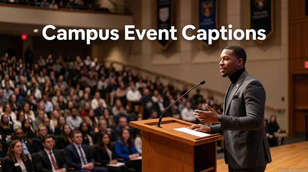 Campus Event Captions