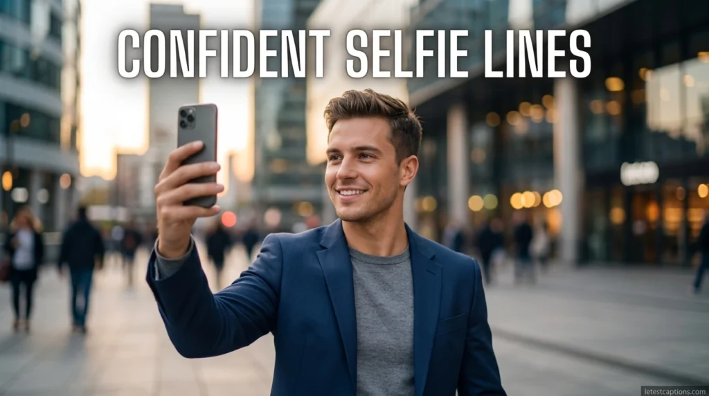 Confident Selfie Lines