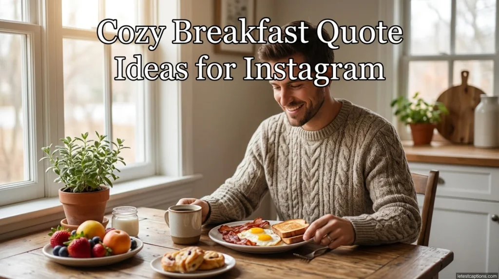 Cozy Breakfast Quote Ideas for Instagram