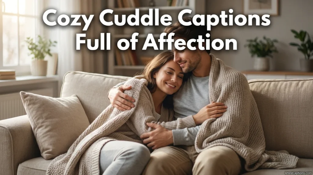Cozy Cuddle Captions Full of Affection