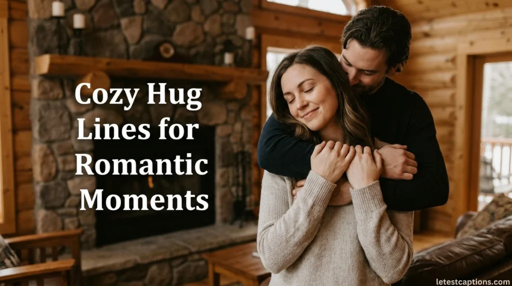 Cozy Hug Lines for Romantic Moments