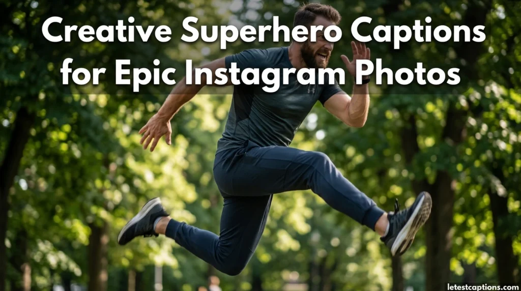 Creative Superhero Captions for Epic Instagram Photos