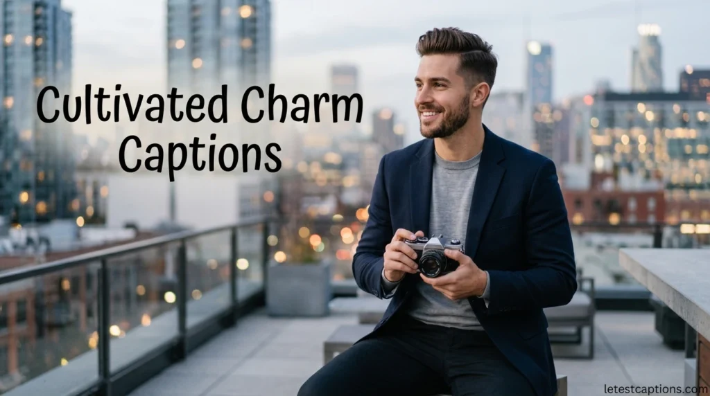Cultivated Charm Captions