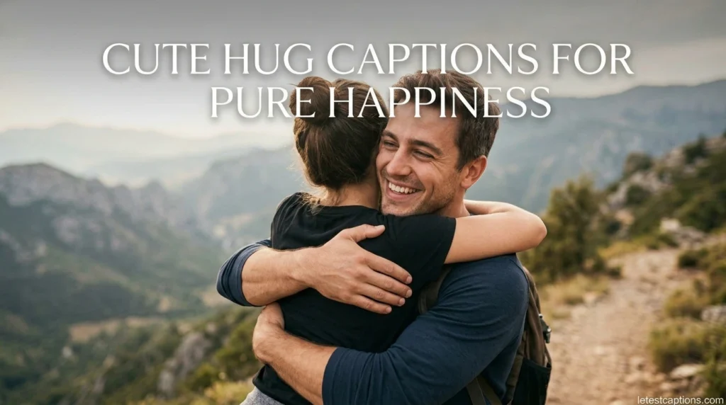 Cute Hug Captions for Pure Happiness