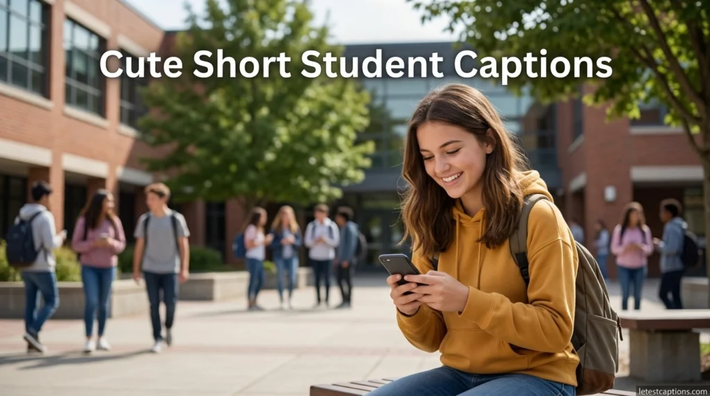 Cute Short Student Captions