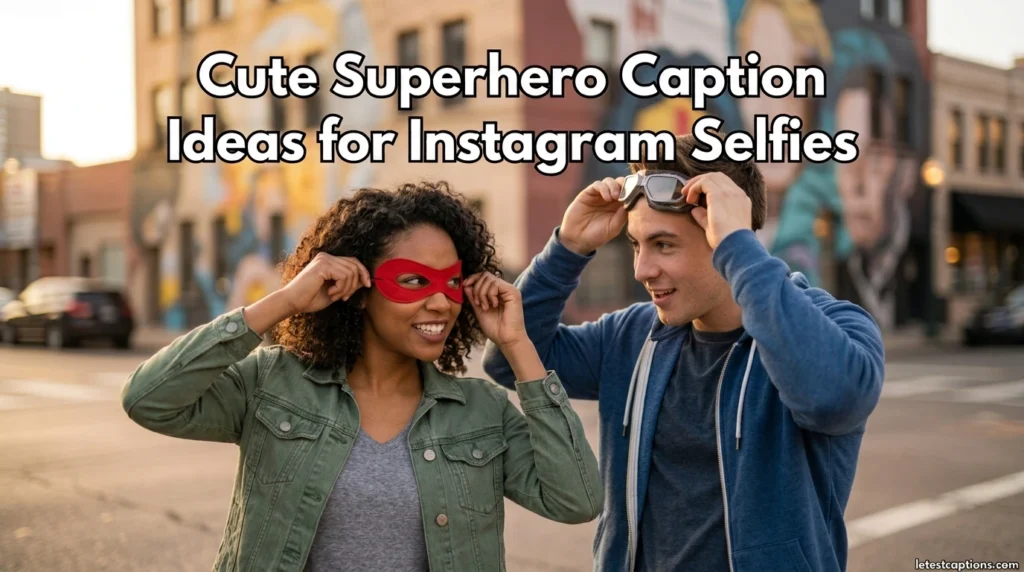 Cute Superhero Caption Ideas for Instagram Selfies