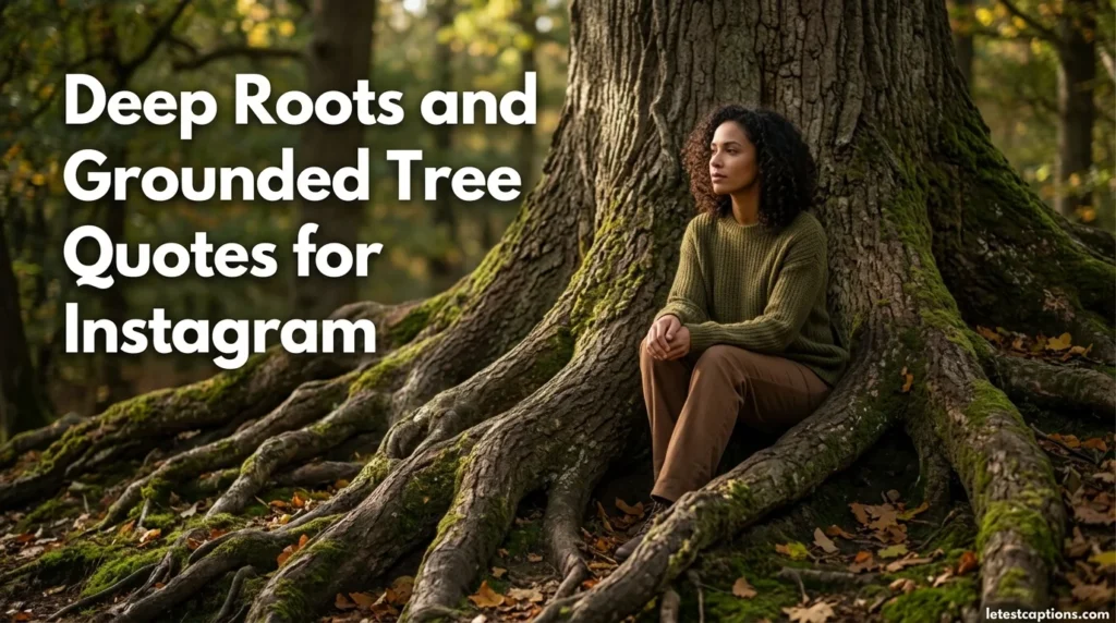 Deep Roots and Grounded Tree Quotes for Instagram