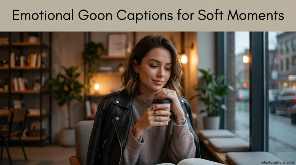 Emotional Goon Captions for Soft Moments