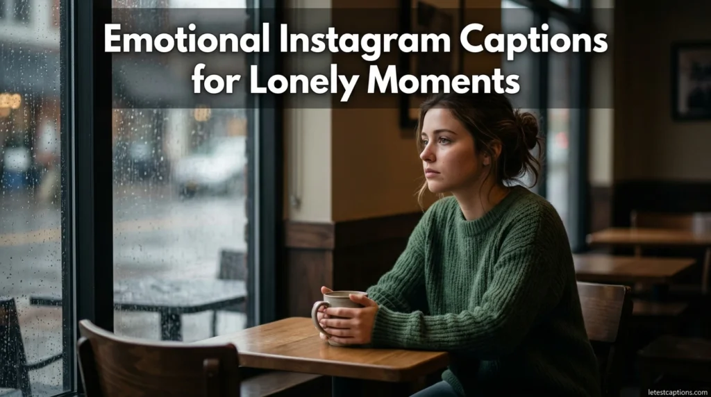 Emotional Instagram Captions for Lonely Moments