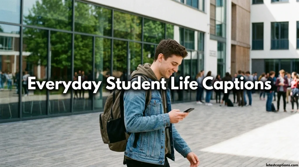 Everyday Student Life Captions