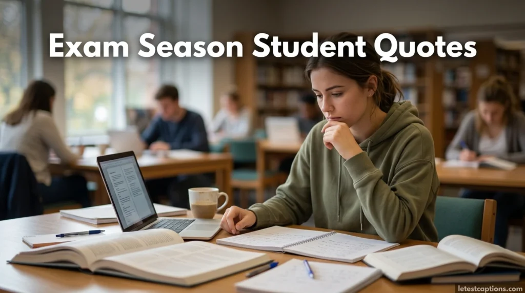 Exam Season Student Quotes