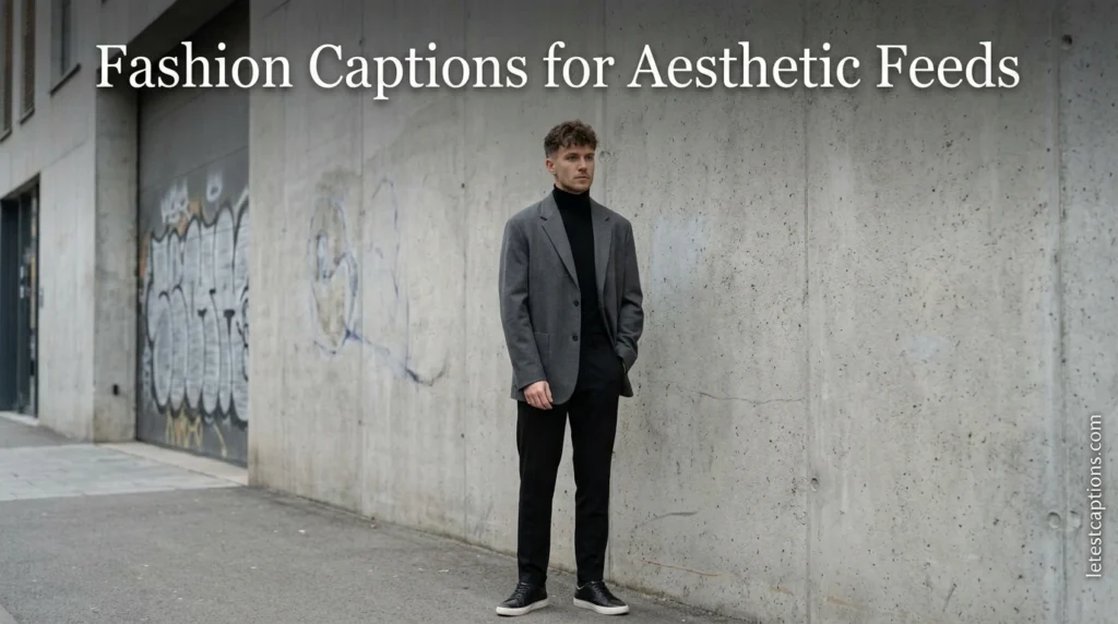 Fashion Captions for Aesthetic Feeds