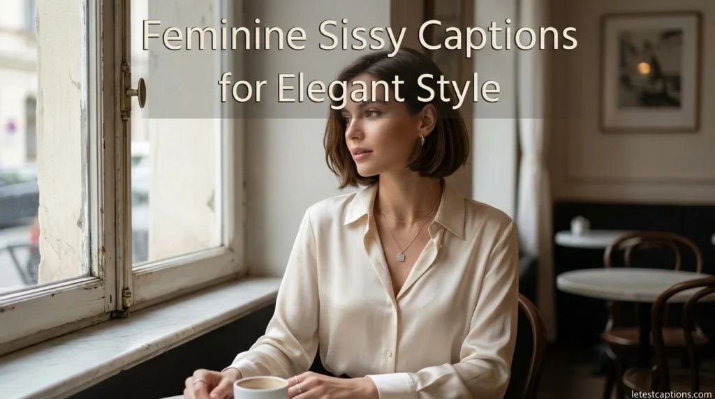 Feminine Sissy Captions for Elegant Style