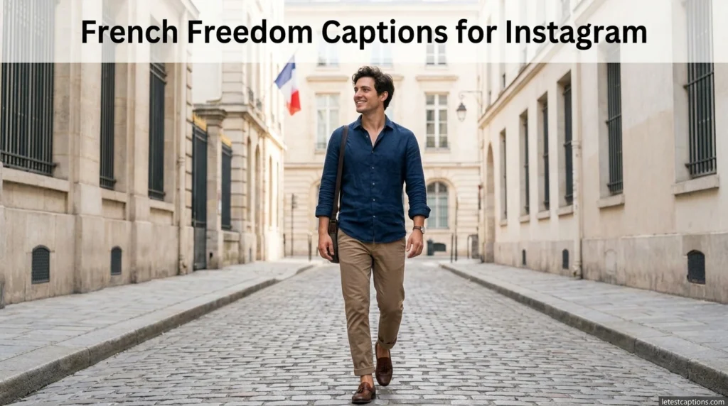 French Freedom Captions for Instagram