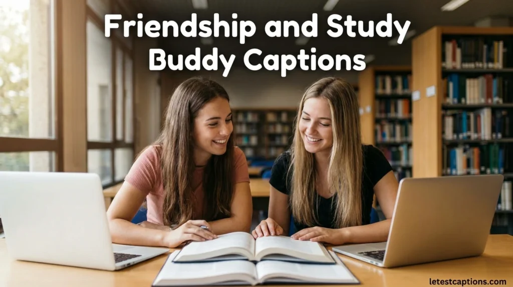 Friendship and Study Buddy Captions