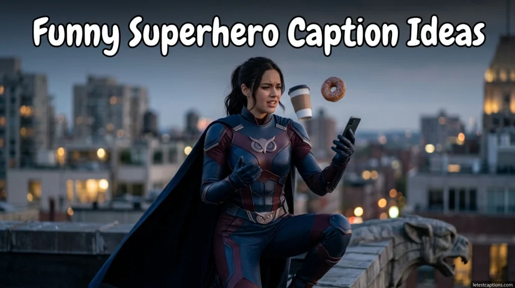 Funny Superhero Caption Ideas