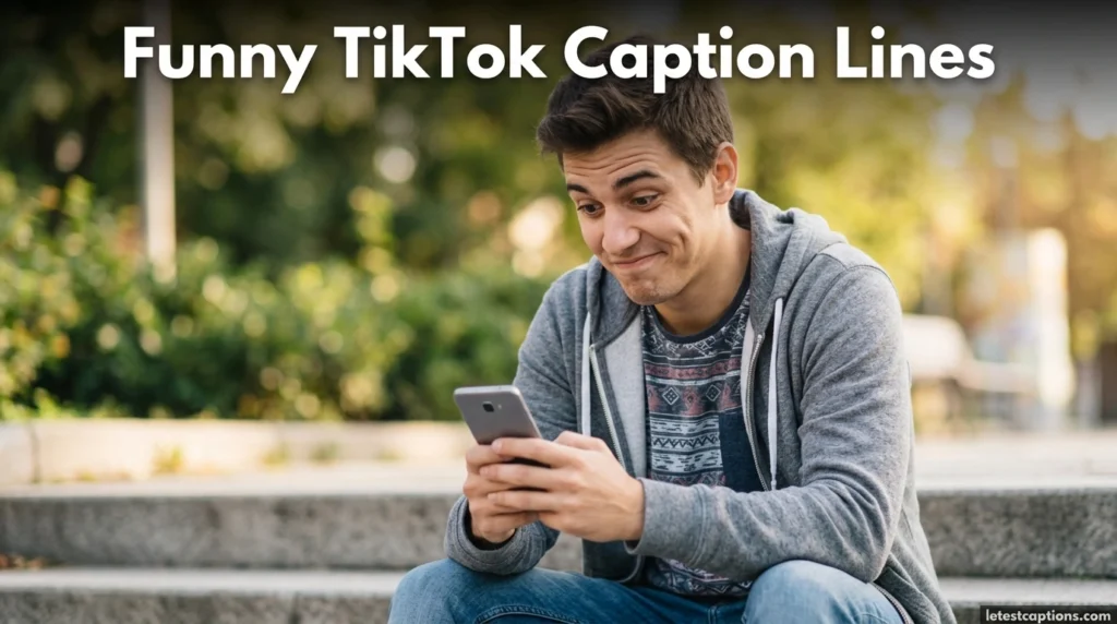 Funny TikTok Caption Lines