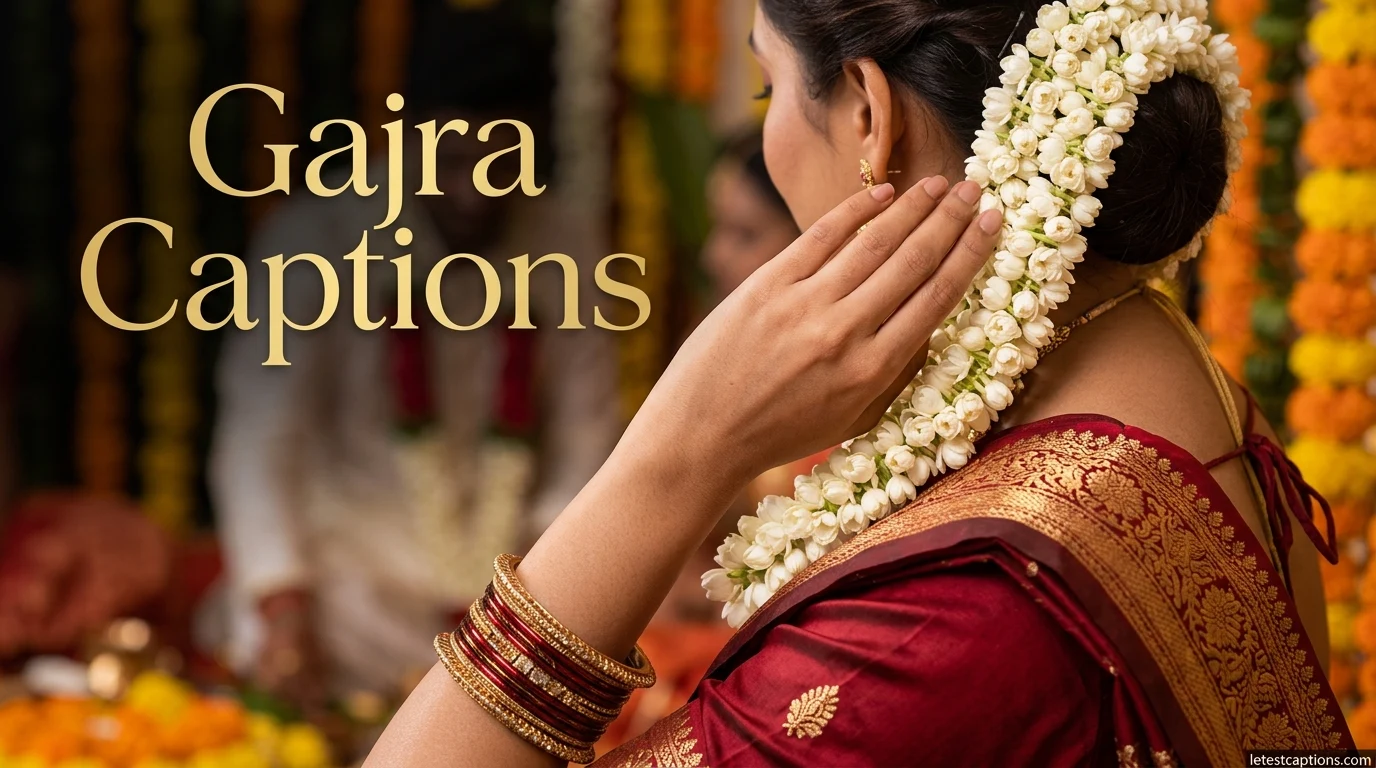 Gajra Captions