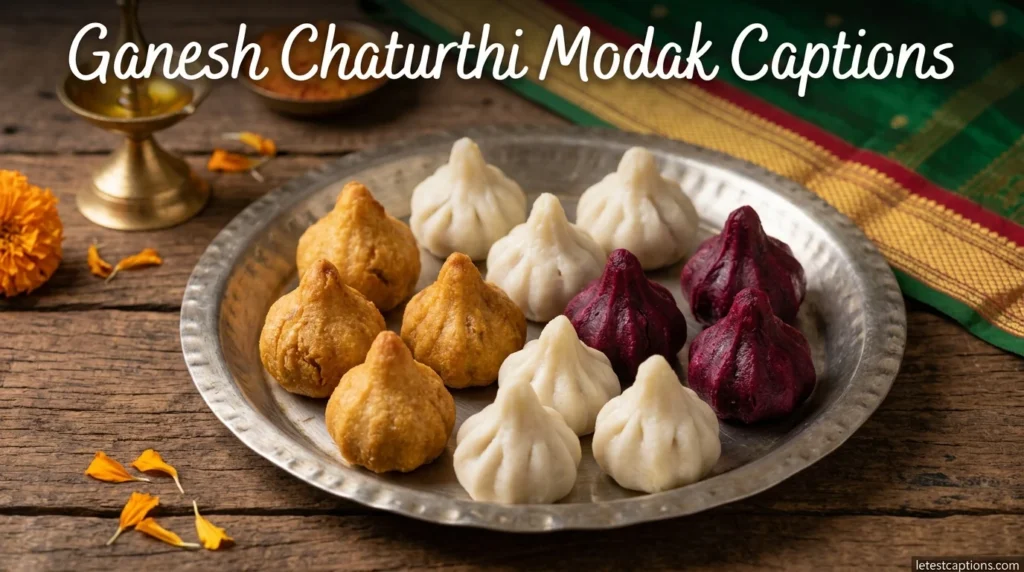Ganesh Chaturthi Modak Captions