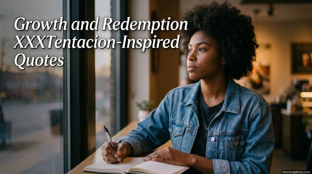 Growth and Redemption XXXTentacion-Inspired Quotes