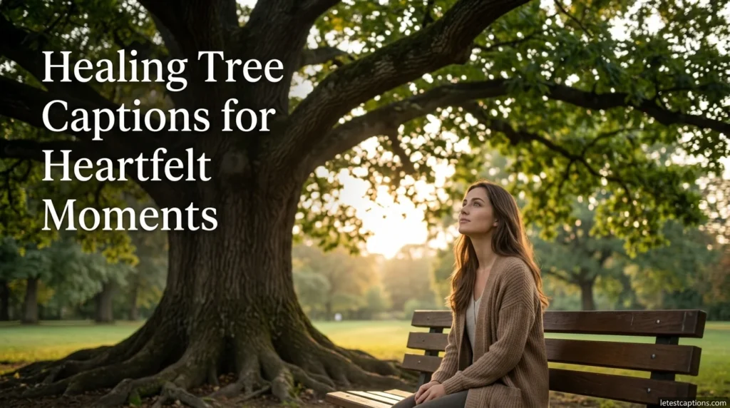 Healing Tree Captions for Heartfelt Moments