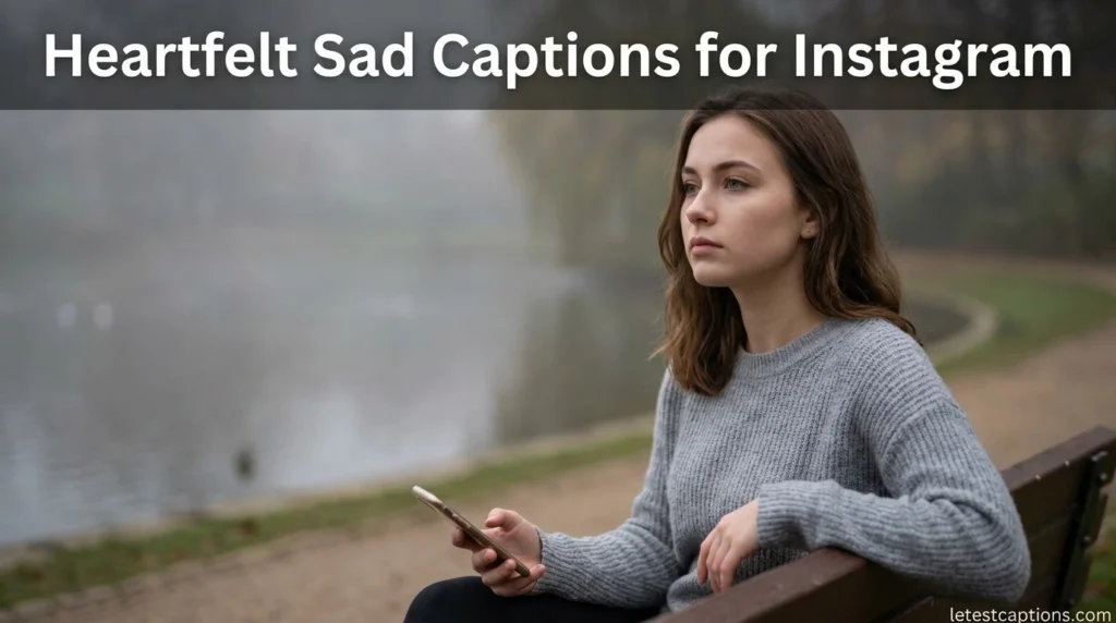 Heartfelt Sad Captions for Instagram