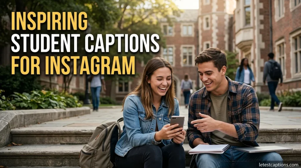 Inspiring Student Captions for Instagram