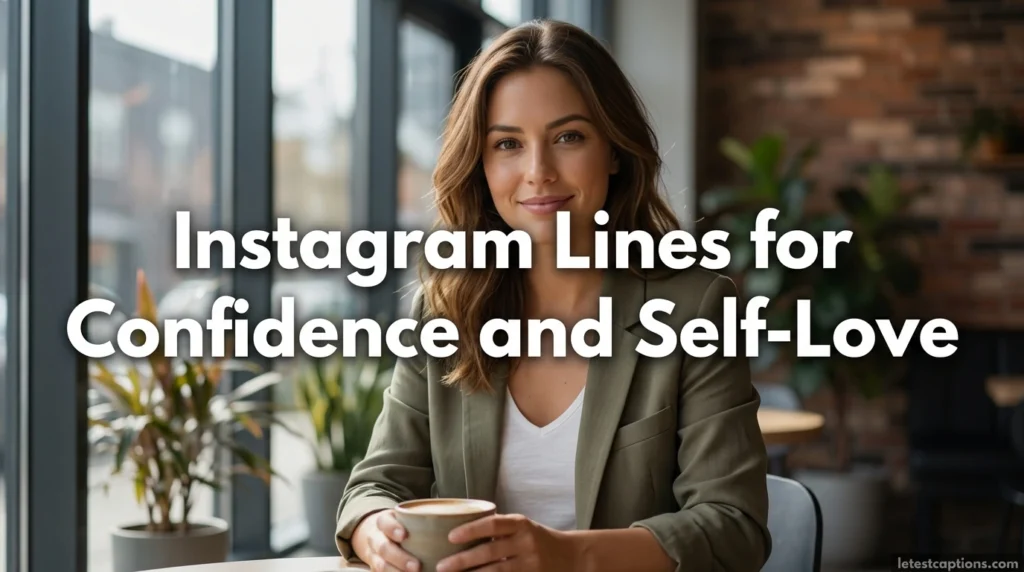 Instagram Lines for Confidence and Self-Love