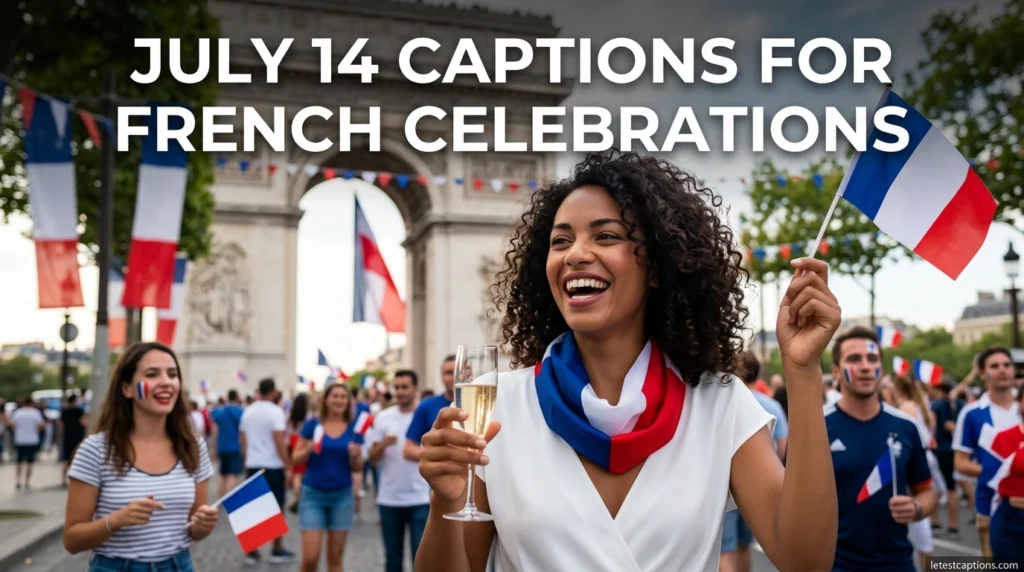 July 14 Captions for French Celebrations