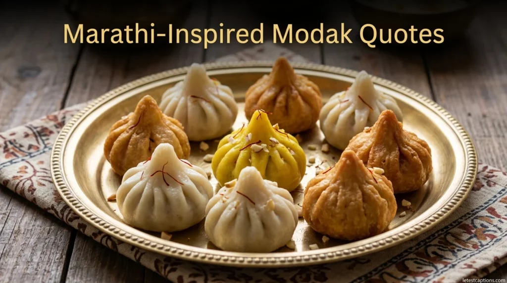 Marathi-Inspired Modak Quotes