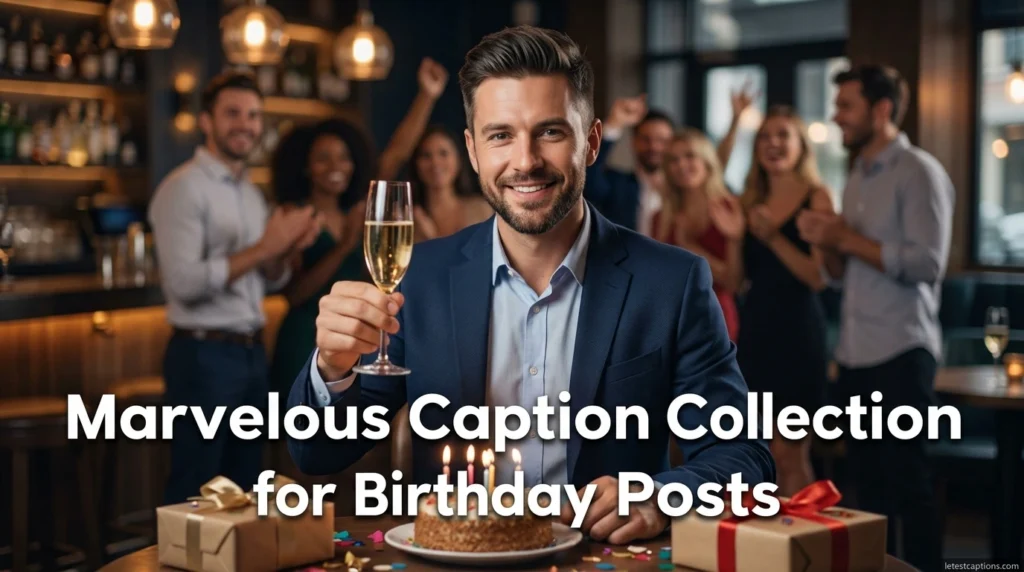 Marvelous Caption Collection for Birthday Posts