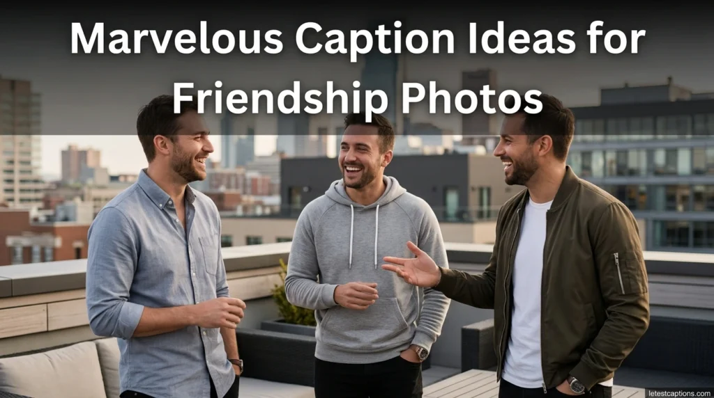 Marvelous Caption Ideas for Friendship Photos