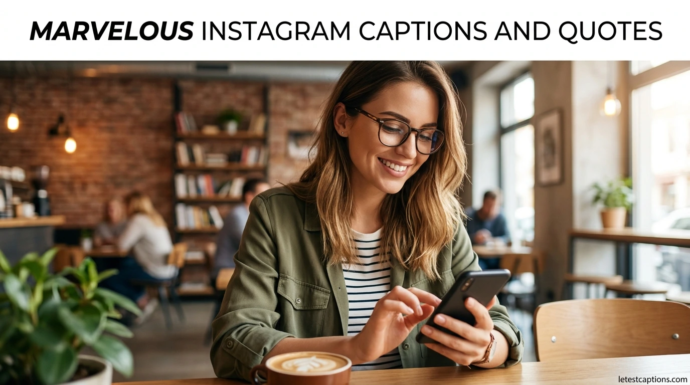 Marvelous Instagram Captions and Quotes