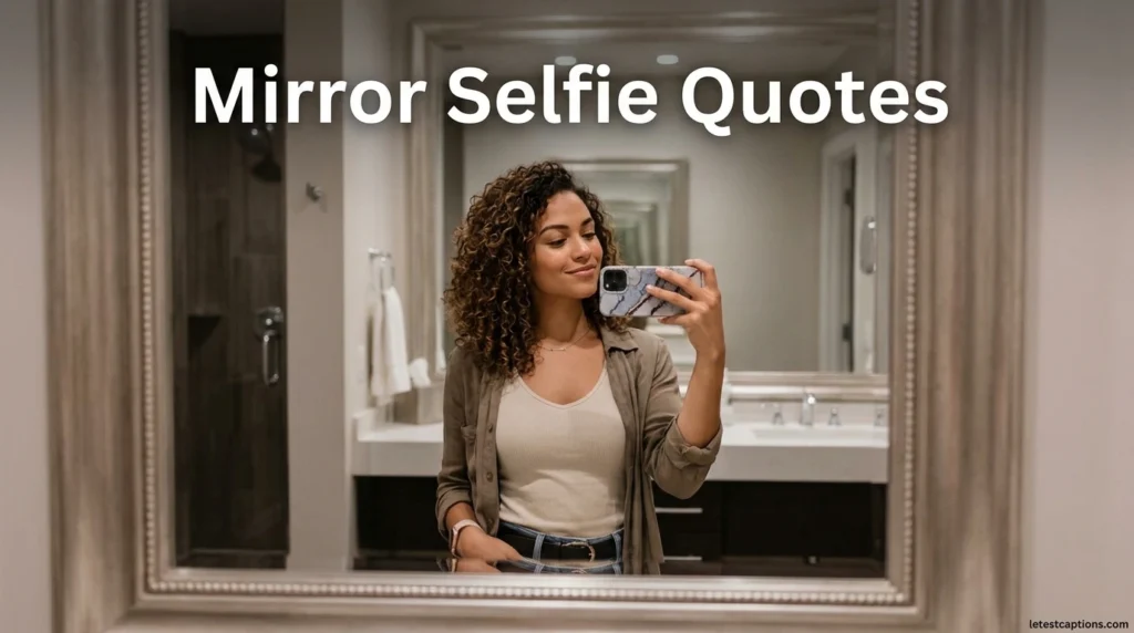 Mirror Selfie Quotes