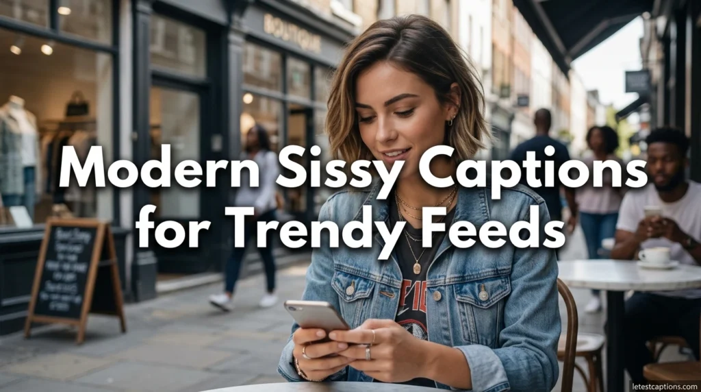 Modern Sissy Captions for Trendy Feeds