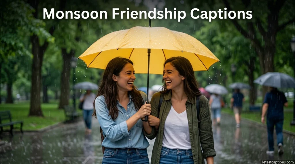 Monsoon Friendship Captions