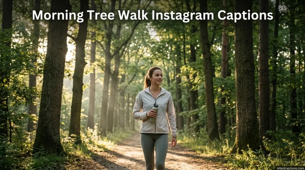 Morning Tree Walk Instagram Captions