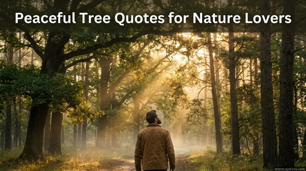 Peaceful Tree Quotes for Nature Lovers