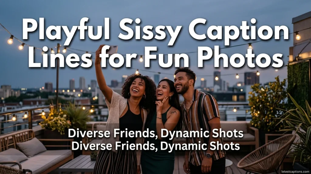 Playful Sissy Caption Lines for Fun Photos