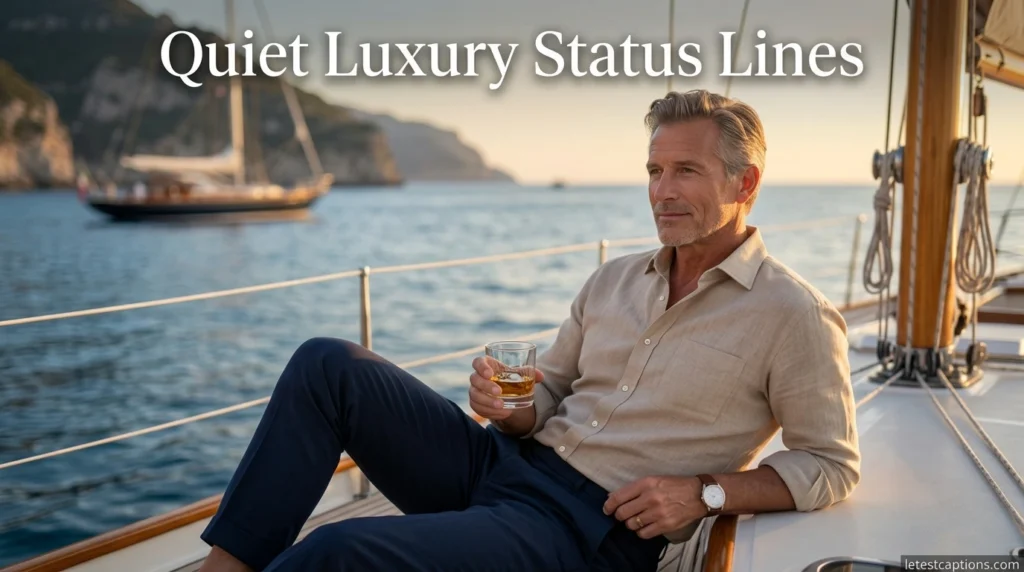 Quiet Luxury Status Lines