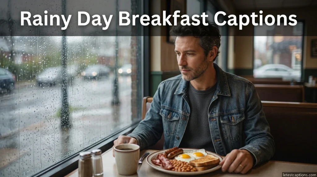 Rainy Day Breakfast Captions