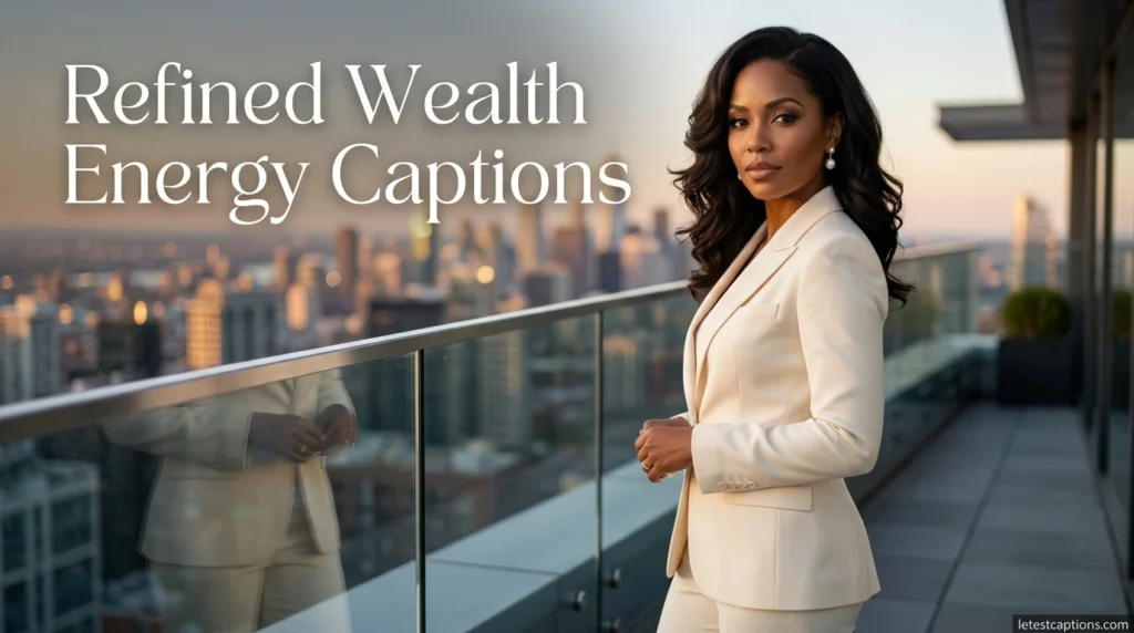 Refined Wealth Energy Captions