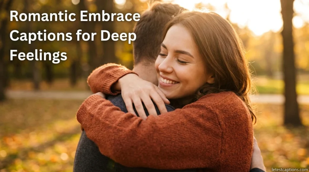 Romantic Embrace Captions for Deep Feelings