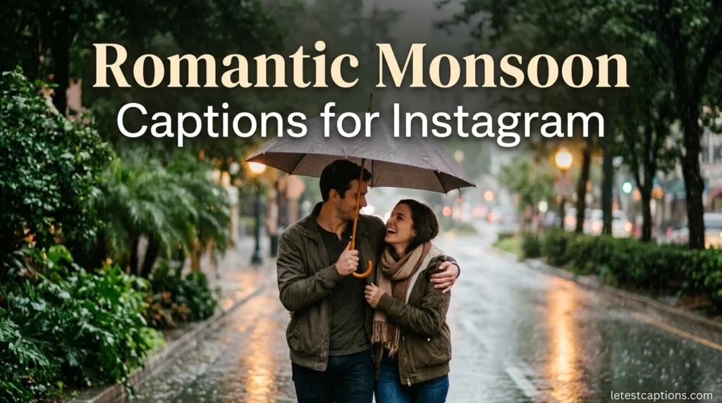 Romantic Monsoon Captions for Instagram