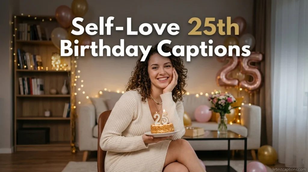 Self-Love 25th Birthday Captions