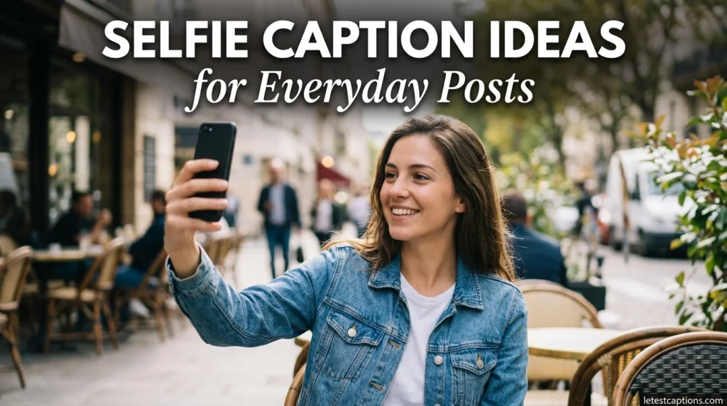 Selfie Caption Ideas for Everyday Posts