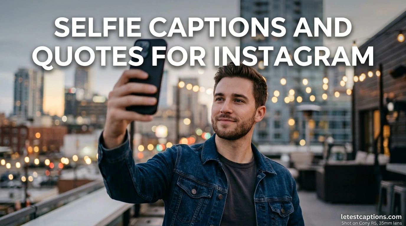 Selfie Captions and Quotes for Instagram