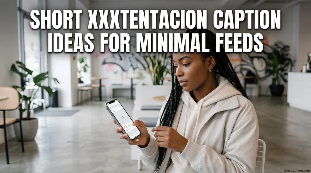Short XXXTentacion Caption Ideas for Minimal Feeds